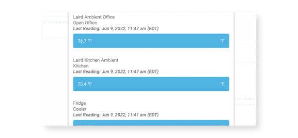 Zenput sensor readings in forms