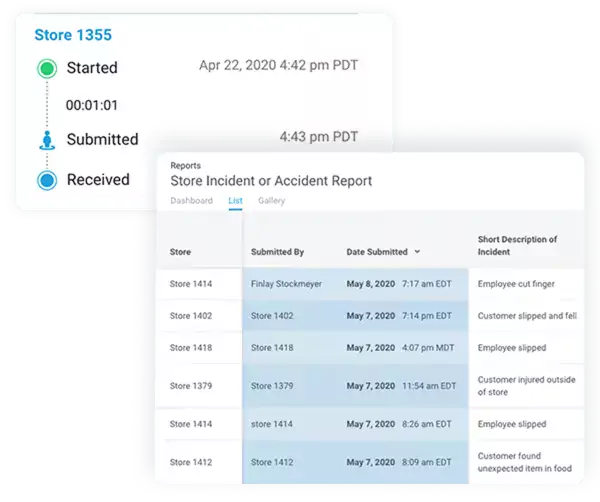 Access historical reports from anywhere