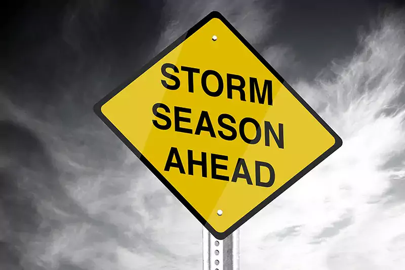 Storm season ahead