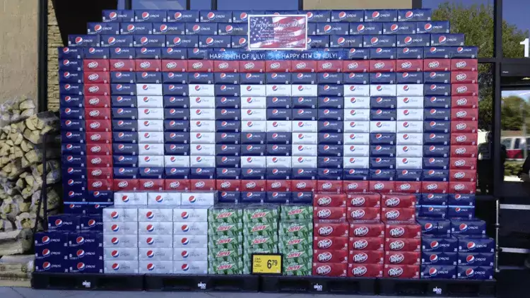 soda display