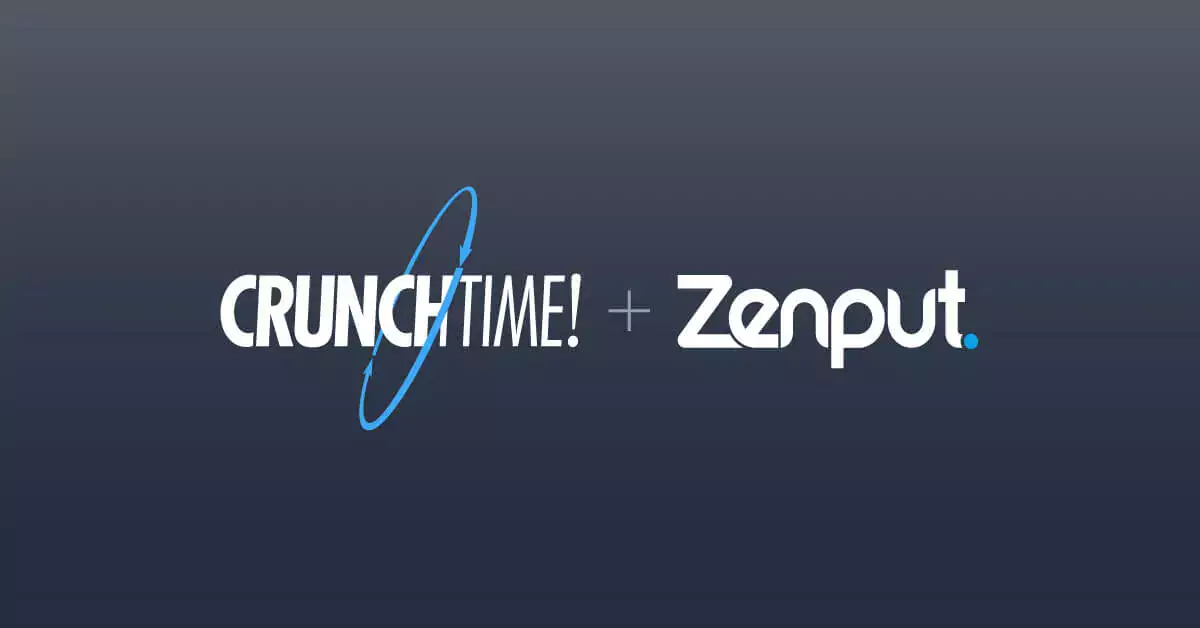 Crunchtime and Zenput logos