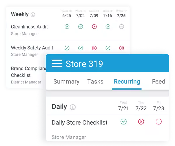 Automate task assignment, corrective actions, and alerts