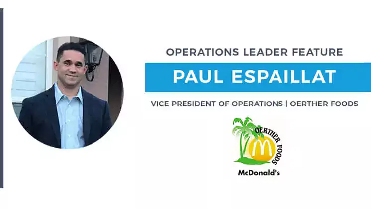 operations leader feature - Paul Espaillat
