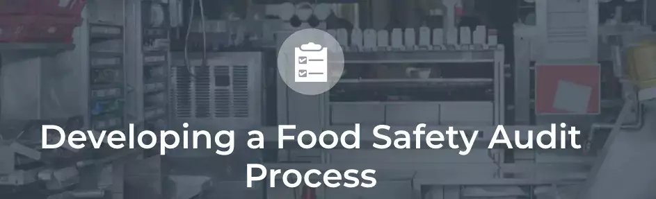 developing a food safety audit process
